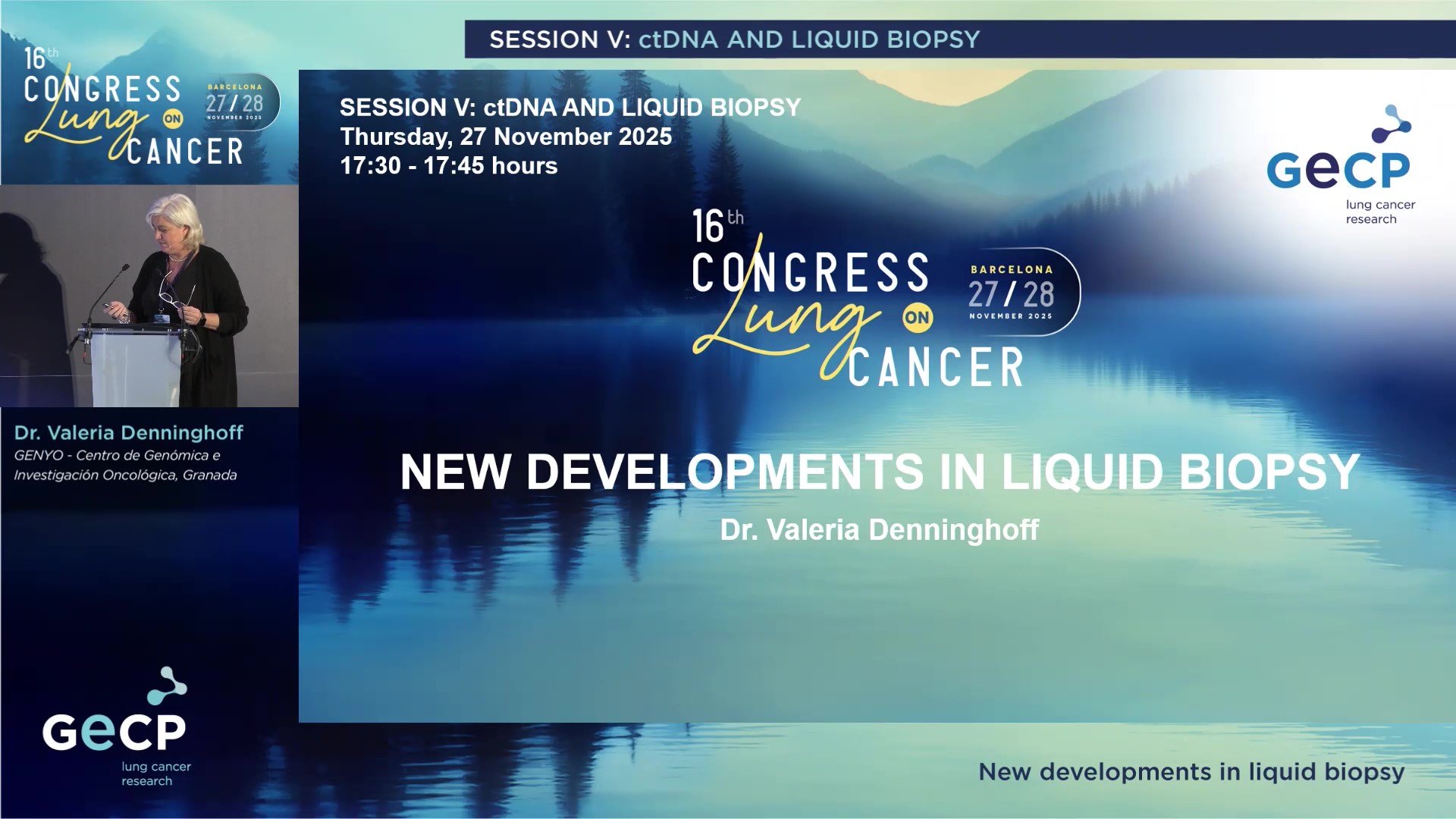 New developments in liquid biopsy